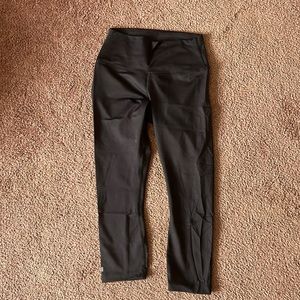 NOBULL size small black high rise 21 inch leggings